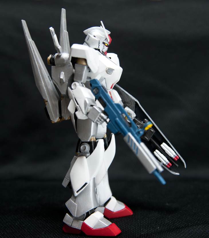 1/144 ν（ニュー）ガンダム旧キット改造完成